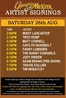 Gympie Muster 2017