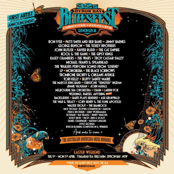 Bluesfest 2021 still scheduled for Easter!