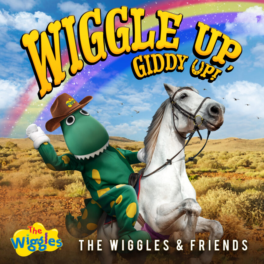 THE WIGGLES GO COUNTRY!  BONUS AUTOGRAPHED ART CARD!